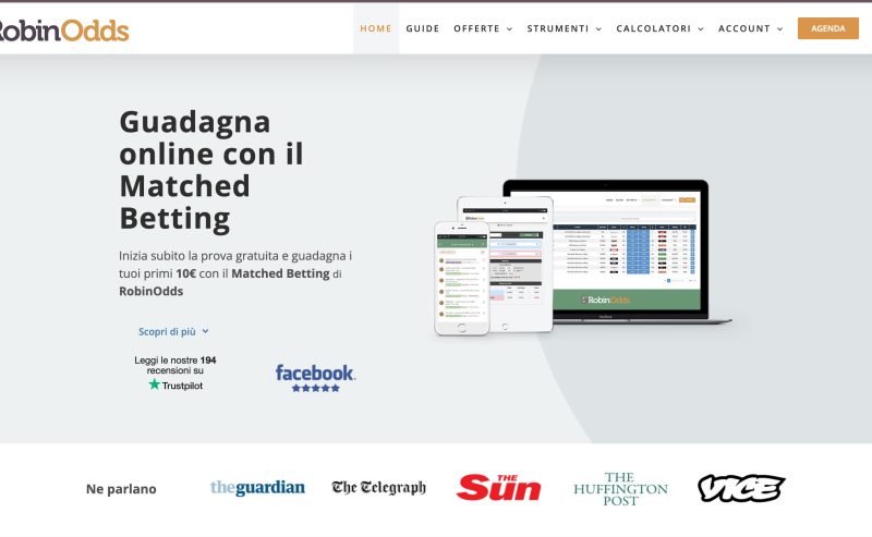 Come Fare Matched Betting con RobinOdds: Guida Completa in 3 Fasi