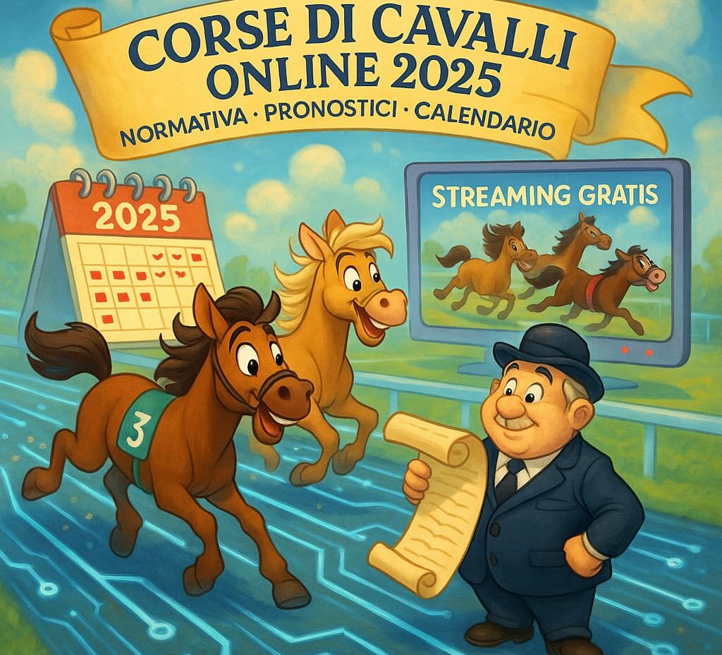 Corse di cavalli online 2025 – Normativa, pronostici, calendario & streaming gratis
