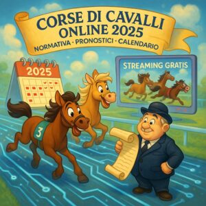 Corse di cavalli online 2025 – Normativa, pronostici, calendario & streaming gratis